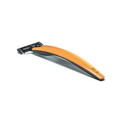 Bolin Webb R1-S Razor Handle for Mach3, Signal Orange Cartridge Type Safety Razor Bolin Webb 