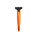 Bolin Webb R1-S Razor Handle for Mach3, Signal Orange Cartridge Type Safety Razor Bolin Webb 