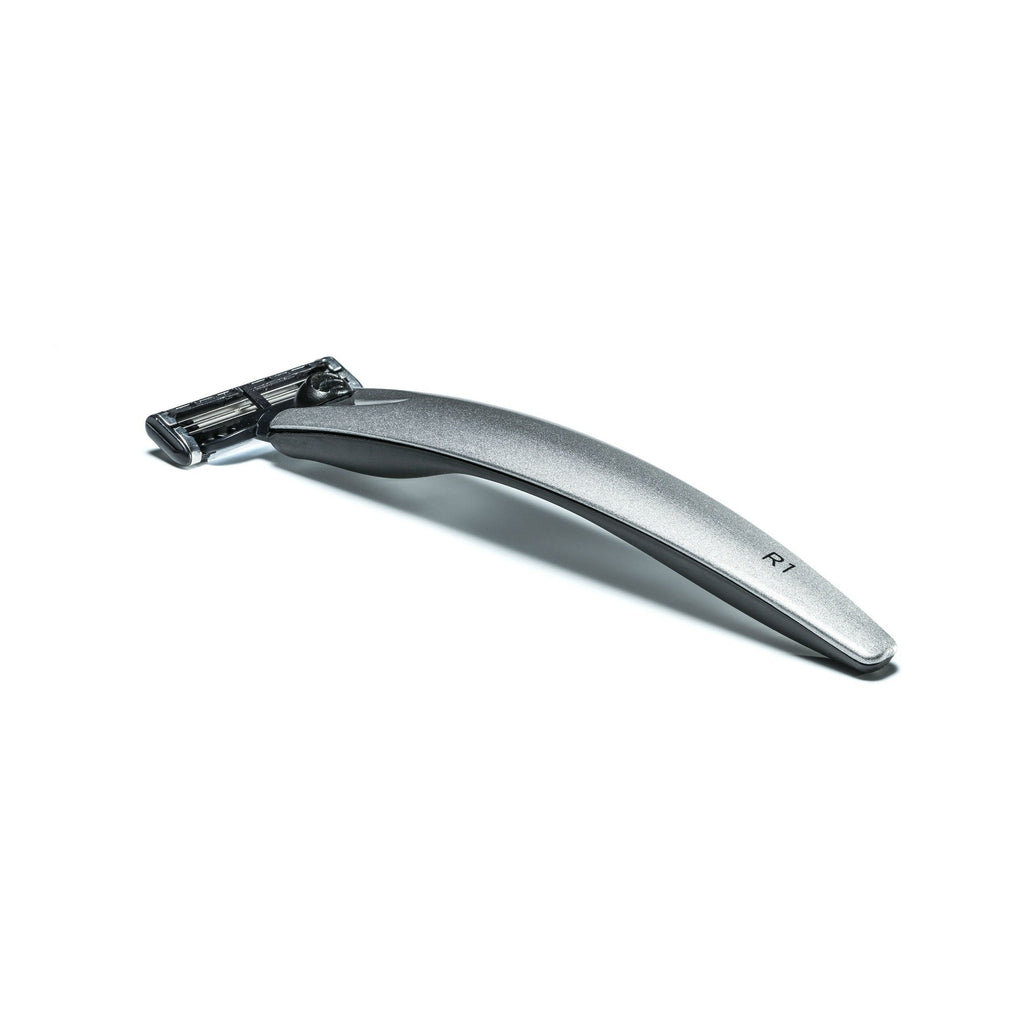 Bolin Webb R1 Razor Handle for Mach3, Argent Cartridge Type Safety Razor Bolin Webb 