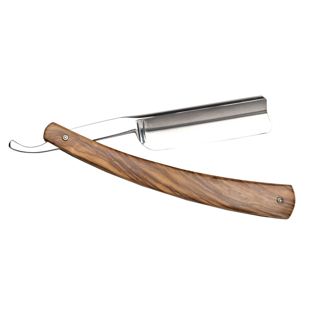 Ralf Aust Limited Edition Fendrihan Straight Razor 6/8”, Olive Wood Scales Straight Razor Discontinued 