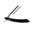 Wacker Chevalier Straight Razor 6/8", Black Horn Handle Straight Razor Wacker 