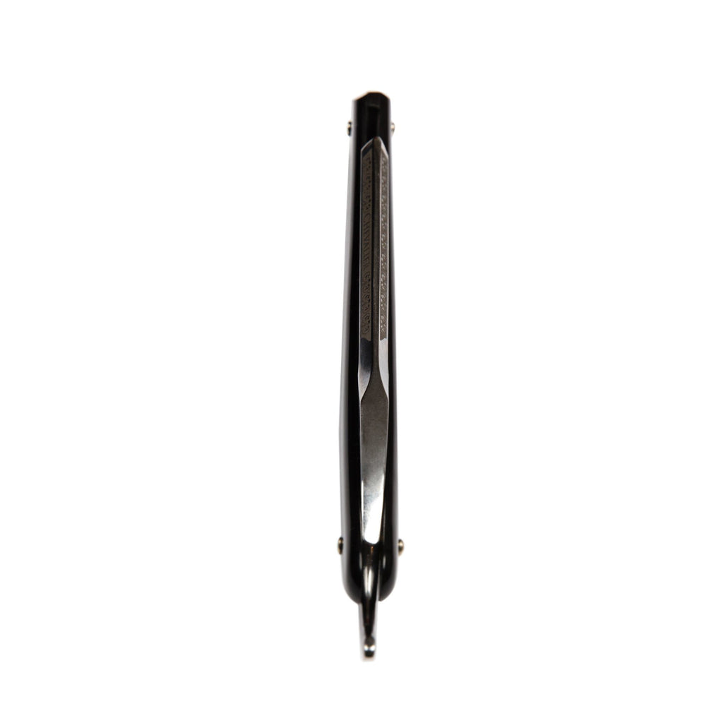 Wacker Chevalier Straight Razor 6/8", Black Horn Handle Straight Razor Wacker 
