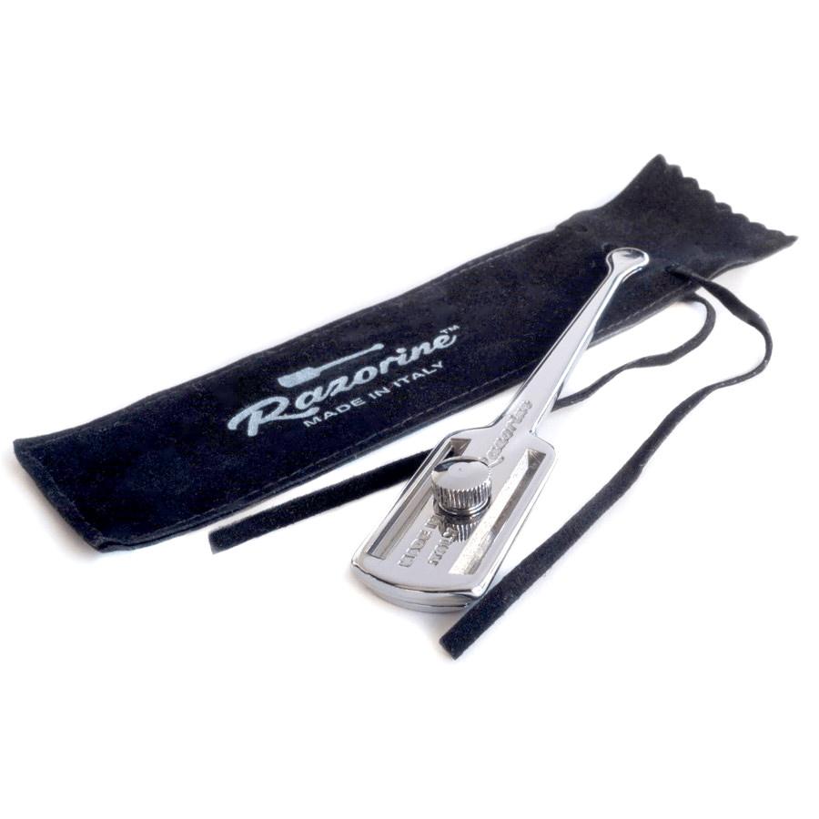 Razorine Shavette Razor Safety Razor Other Polished Chrome - Silver 