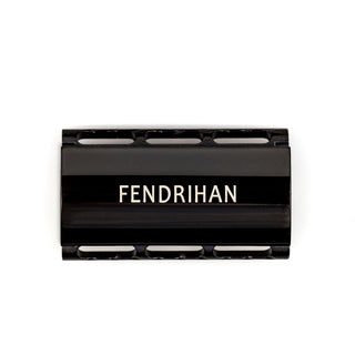 Fendrihan Stainless Steel Closed Comb Safety Razor Head with Black PVD Coating, Glossy Double Edge Safety Razor Head Fendrihan 