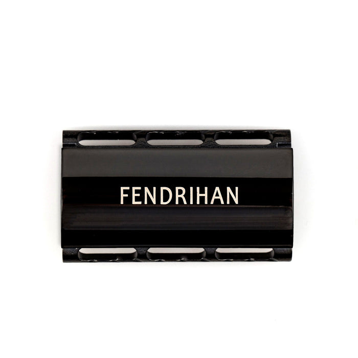 Fendrihan Stainless Steel Closed Comb Safety Razor Head with Black PVD Coating, Glossy Double Edge Safety Razor Head Fendrihan 