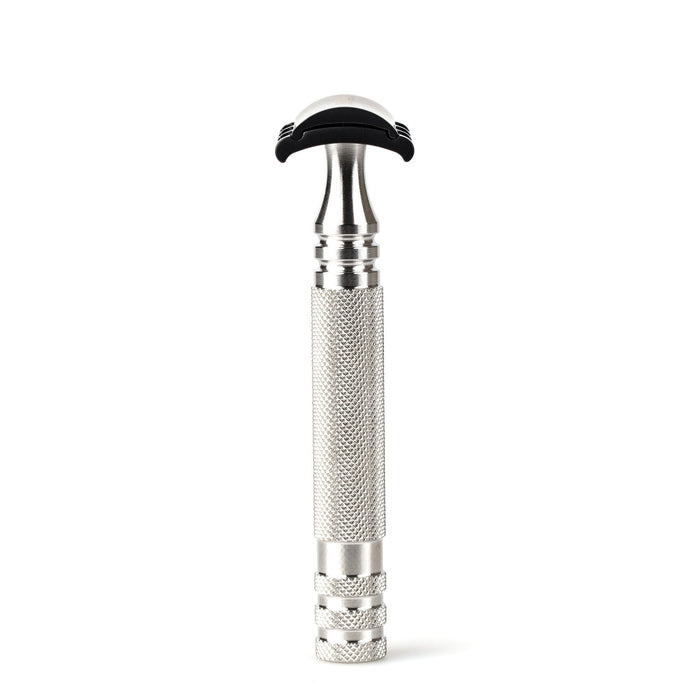 Fendrihan Stainless Steel Safety Razor with Black PVD Coated Head, Matte Fendrihan 
