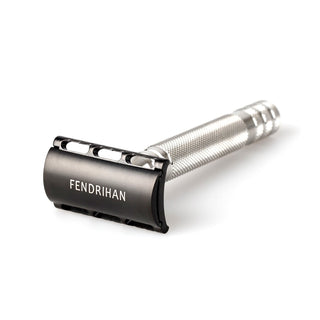 Fendrihan Stainless Steel Safety Razor with Black PVD Coated Head, Matte Fendrihan 