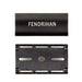 Fendrihan Stainless Steel Safety Razor with Black PVD Coated Head, Matte Fendrihan 