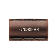 Fendrihan Stainless Steel Safety Razor with Bronze PVD Coated Head, Limited Edition Double Edge Safety Razor Head Fendrihan 