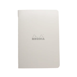 Rhodia Soft Cover Staplebound Notebook, White Notebook Rhodia 