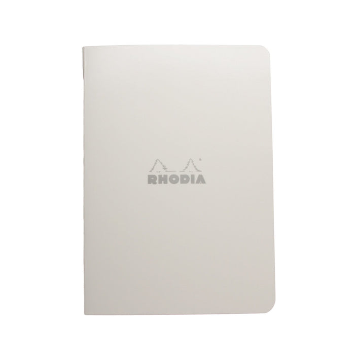 Rhodia Soft Cover Staplebound Notebook, White Notebook Rhodia 