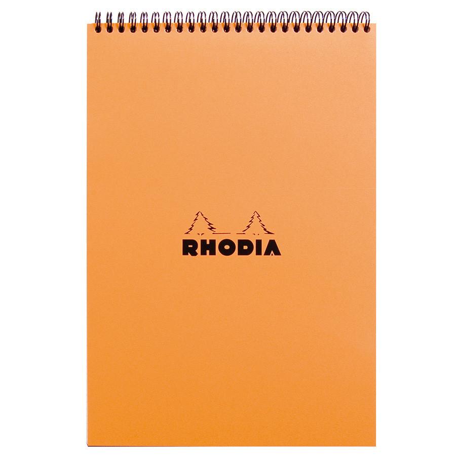 Rhodia Soft Cover Wirebound Pad, Orange, Graph Paper Mouse Pad Rhodia 