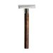 RMK Solingen Ergo Single Edge Stainless Steel Razor, Walnut Wood Double Edge Safety Razor RMK Solingen 