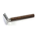 RMK Solingen Ergo Single Edge Stainless Steel Razor, Walnut Wood Double Edge Safety Razor RMK Solingen 