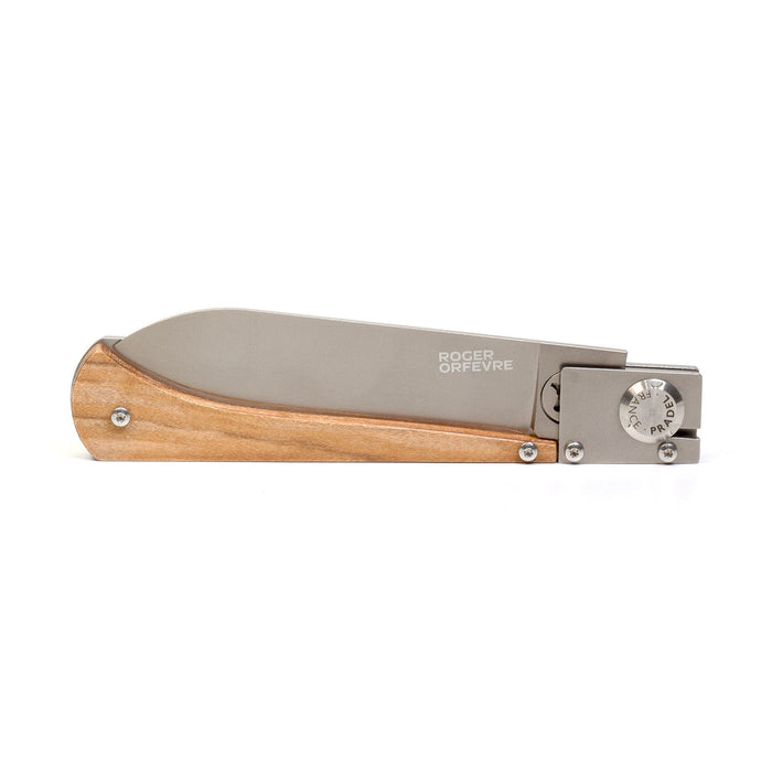 Roger Orfevre 'Pradel' Regional Folding Pocket, Olive Wood Handle Pocket Knife Roger Orfevre 