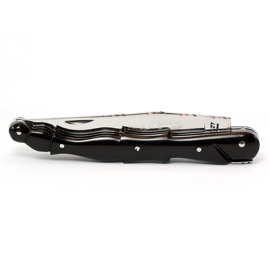 Roger Orfevre Laguiole 341 Folding Pocket Knife, Black PaperStone Handle Pocket Knife Roger Orfevre 