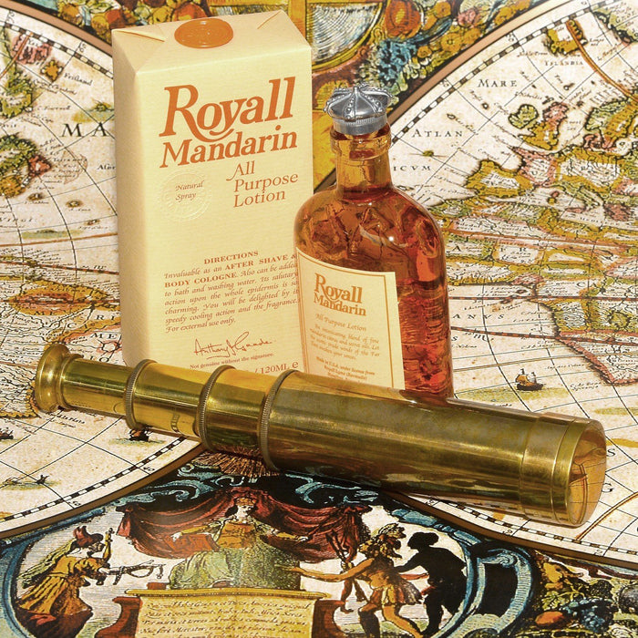 Royall Mandarin All Purpose Lotion, 4 oz Natural Spray Men's Fragrance Royall Lyme Bermuda 