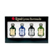 Royall Masters Collection Mini Sampler Set Men's Fragrance Royall Lyme Bermuda 