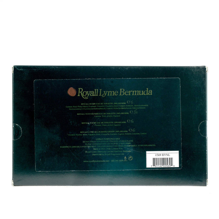 Royall Masters Collection Mini Sampler Set Men's Fragrance Royall Lyme Bermuda 