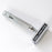 Rockwell 6C Adjustable White Chrome Safety Razor Double Edge Safety Razor Rockwell 