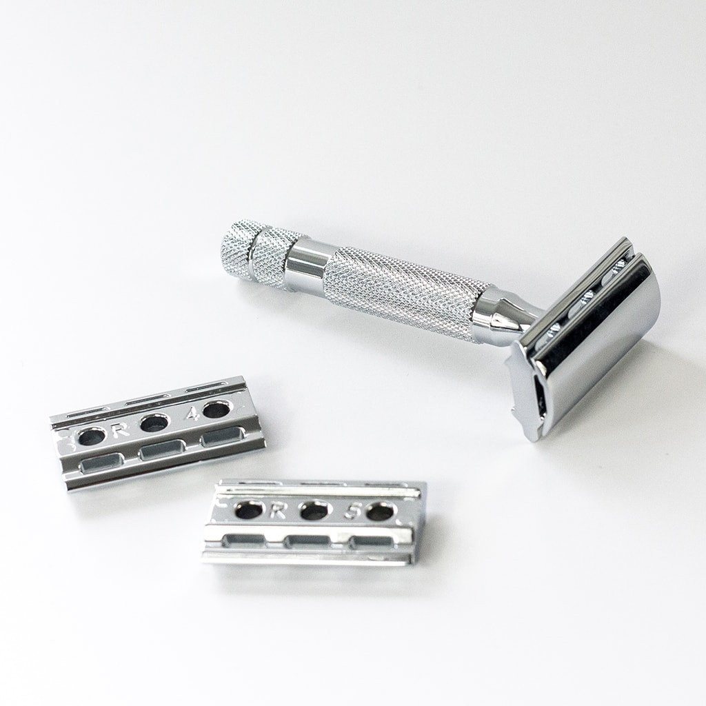 Rockwell 6C Adjustable White Chrome Safety Razor – Fendrihan