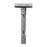 Rockwell Model T Adjustable Butterfly Safety Razor Double Edge Safety Razor Rockwell Gunmetal Chrome 