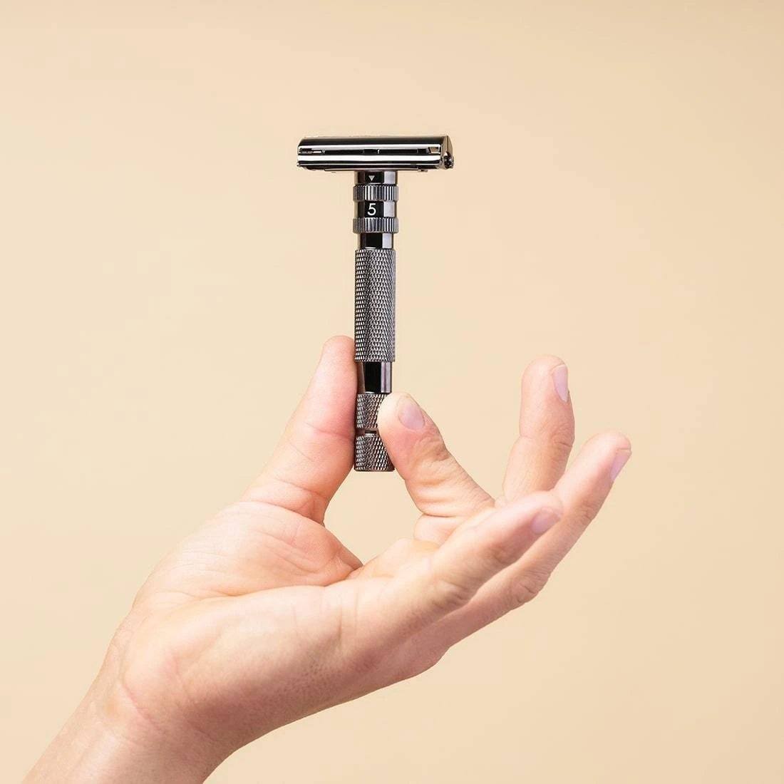Rockwell Model T Adjustable Butterfly Safety Razor Double Edge Safety Razor Rockwell 