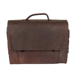 Ruitertassen Classic 2178 Leather Messenger Bag, Ranger Brown Leather Briefcase Ruitertassen 