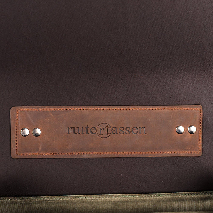 Ruitertassen Classic 2178 Leather Messenger Bag, Ranger Brown Leather Briefcase Ruitertassen 