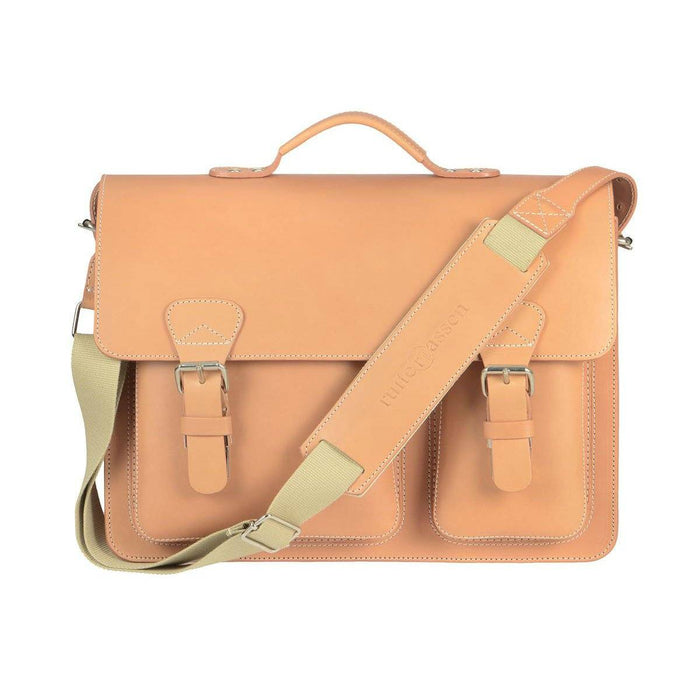 Ruitertassen Classic 2337T Leather Briefcase, Natural Leather Briefcase Ruitertassen 