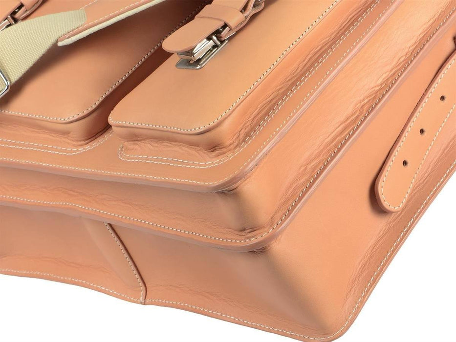 Ruitertassen Classic 2337T Leather Briefcase, Natural Leather Briefcase Ruitertassen 