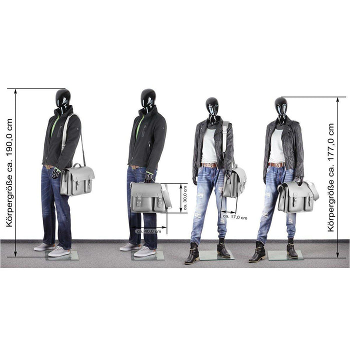 Ruitertassen Classic 2337T Leather Briefcase, Natural Leather Briefcase Ruitertassen 