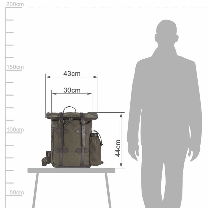 Ruitertassen Canvas Overland Backpack Backpack Ruitertassen 