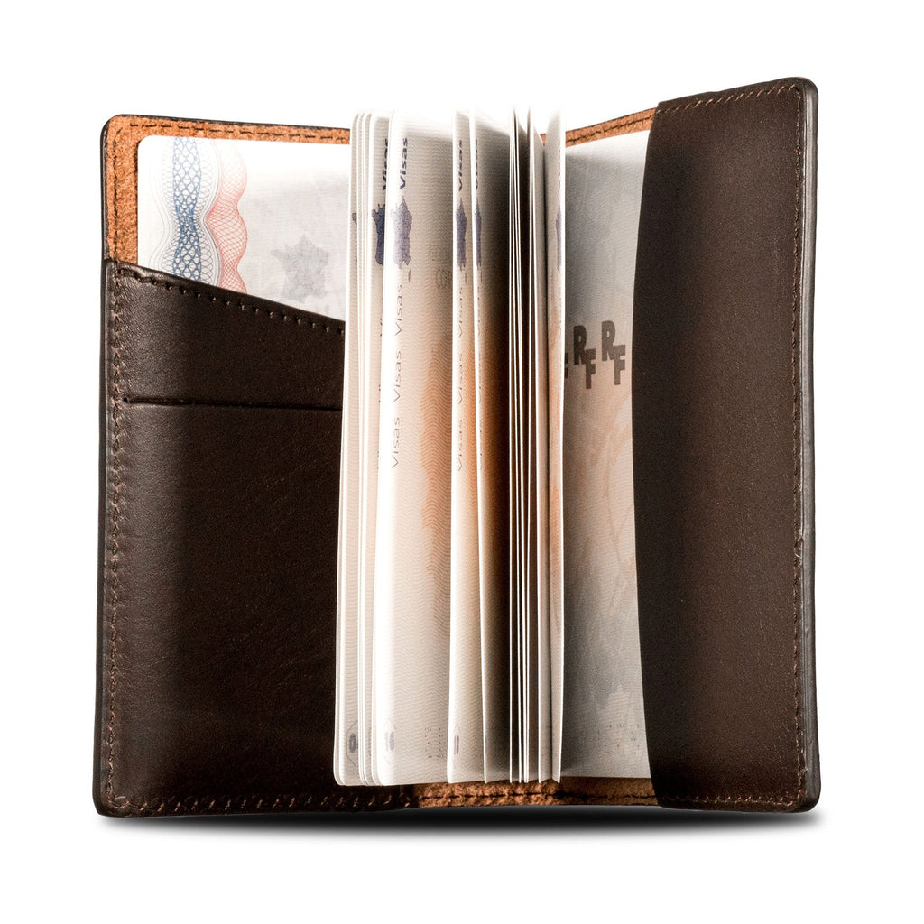 Ruitertassen Vintage Passport Cover Leather Wallet Ruitertassen 