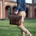 Ruitertassen Classic 2103 Leather Briefcase, Ranger Brown Leather Bag Ruitertassen 