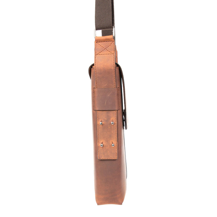 Ruitertassen Classic 2175 Leather Shoulder Bag, Ranger Brown Leather Messenger Bag Ruitertassen 