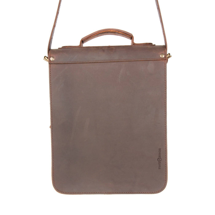 Ruitertassen Classic 2526 Leather Shoulder Bag, Ranger Brown Leather Messenger Bag Ruitertassen 
