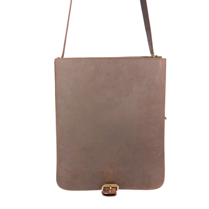 Ruitertassen Classic 2526 Leather Shoulder Bag, Ranger Brown Leather Messenger Bag Ruitertassen 
