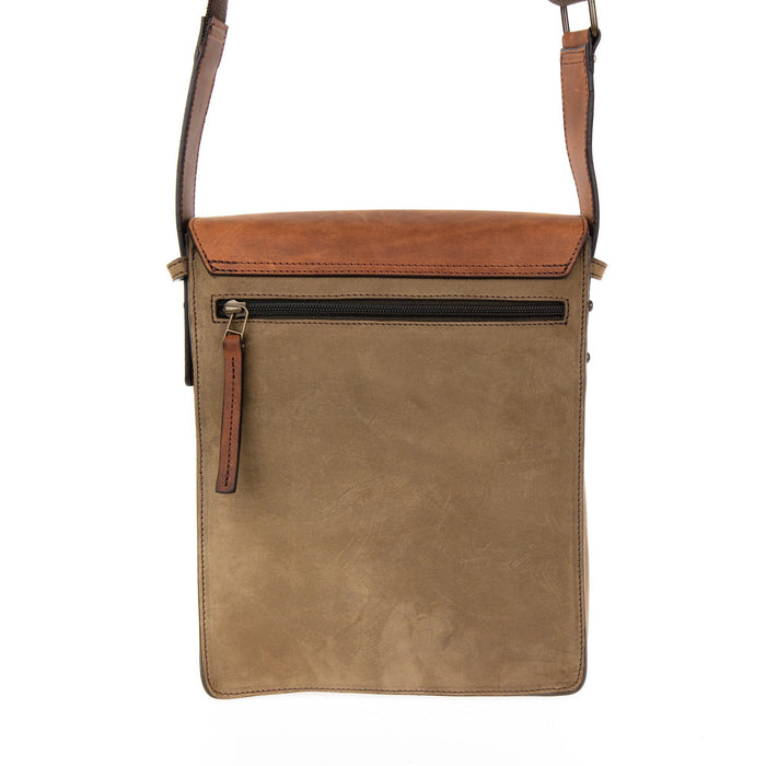 Ruitertassen Leisure Men's Leather Bag Leather Messenger Bag Ruitertassen 