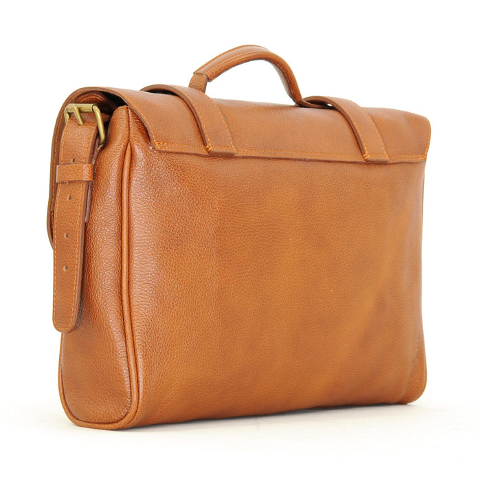 Ruitertassen Soft 4018 Leather Briefcase, Brown Leather Bag Ruitertassen 