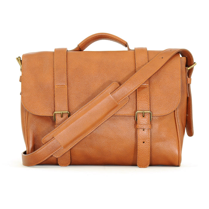 Ruitertassen Soft 4018 Leather Briefcase, Brown Leather Bag Ruitertassen 