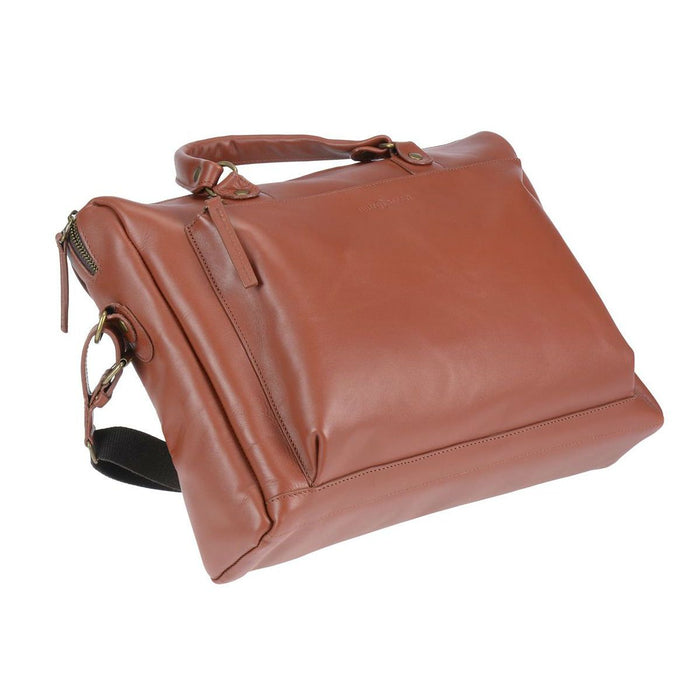 Ruitertassen 4051 Leather Messenger Bag, Brown Leather Messenger Bag Ruitertassen 