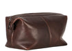 Leonhard Heyden Roma Toiletry Kit, Brown Leather Toiletry Bag Leonhard Heyden 