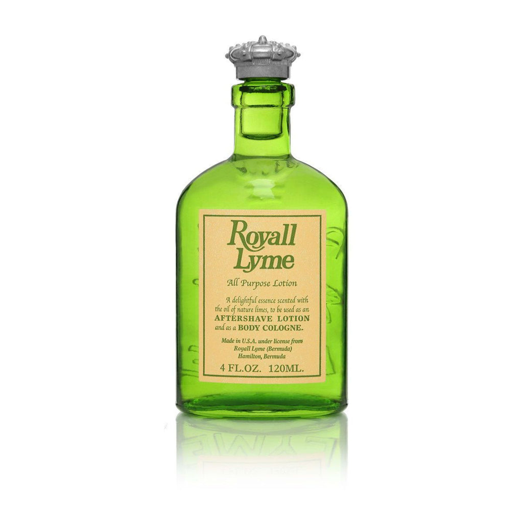 Royall Lyme All-Purpose Lotion, 4 oz Natural Spray Aftershave Splash Royall Lyme Bermuda 