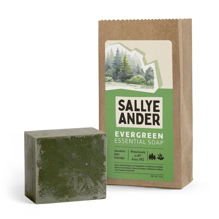SallyeAnder Essential Soap Bar Body Soap SallyeAnder Evergreen 
