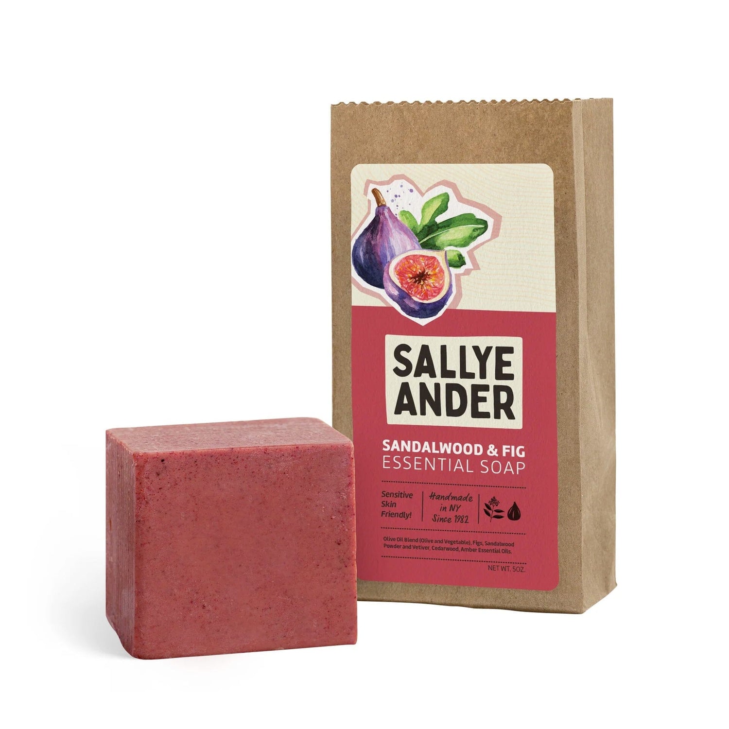 SallyeAnder Essential Soap Bar Body Soap SallyeAnder Sandalwood & Fig 
