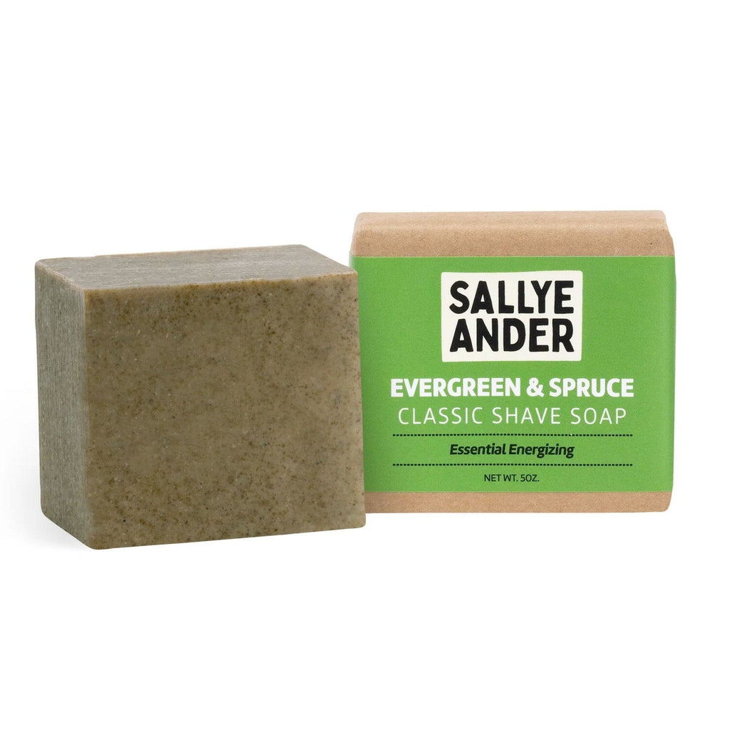 SallyeAnder Classic Shave Soap Shaving Soap SallyeAnder Evergreen & Spruce 