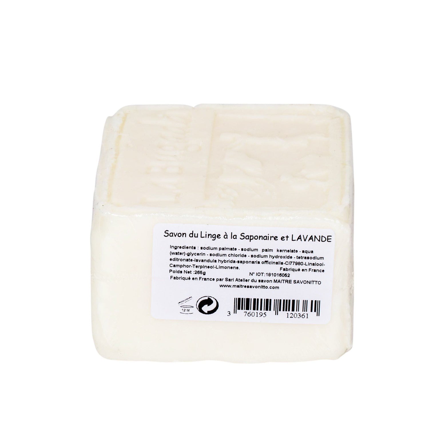 Maître Savonitto Specialty Soap Cubes Specialty Soap Maître Savonitto 