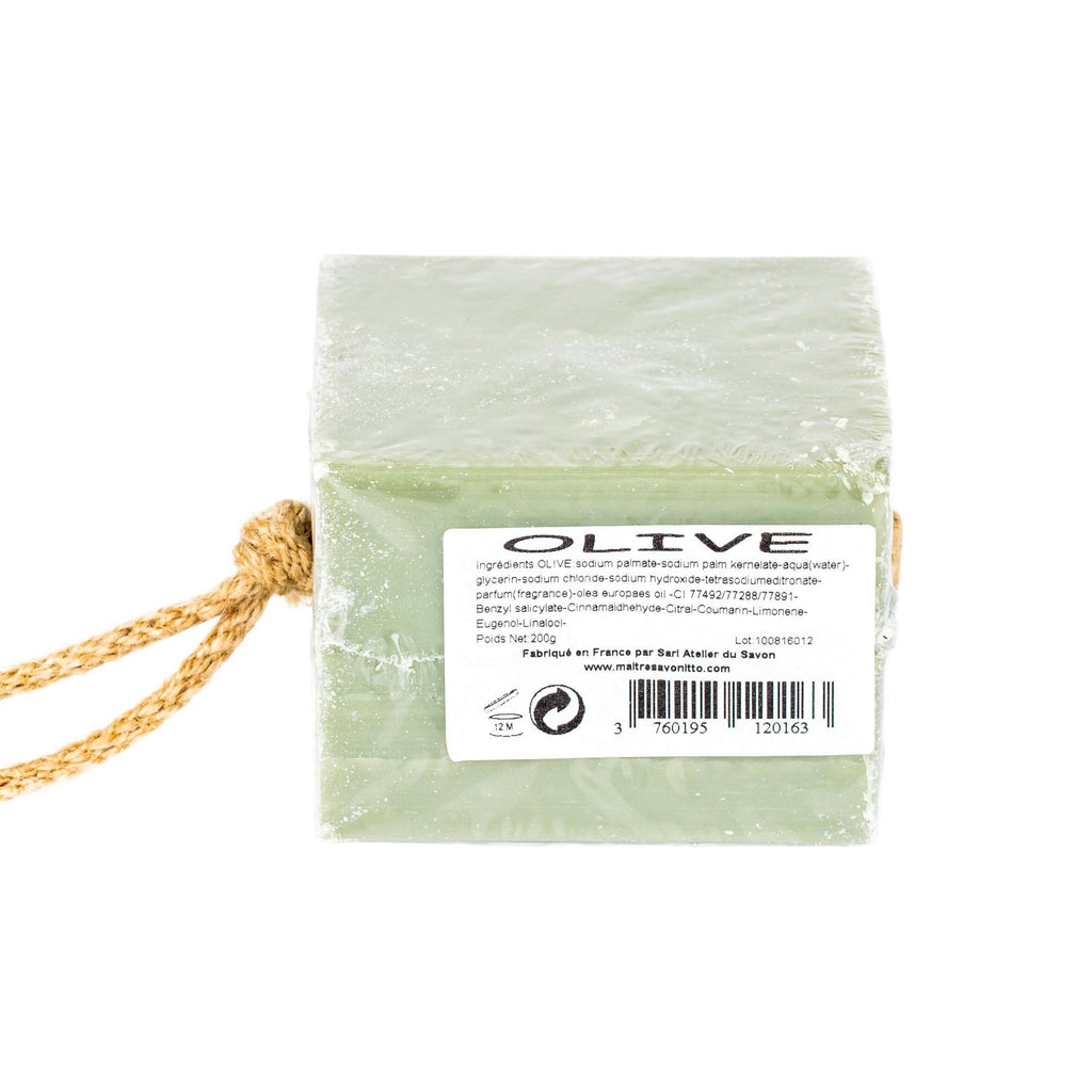 Maître Savonitto Raw Cut Soap on a Rope Body Soap Maître Savonitto 