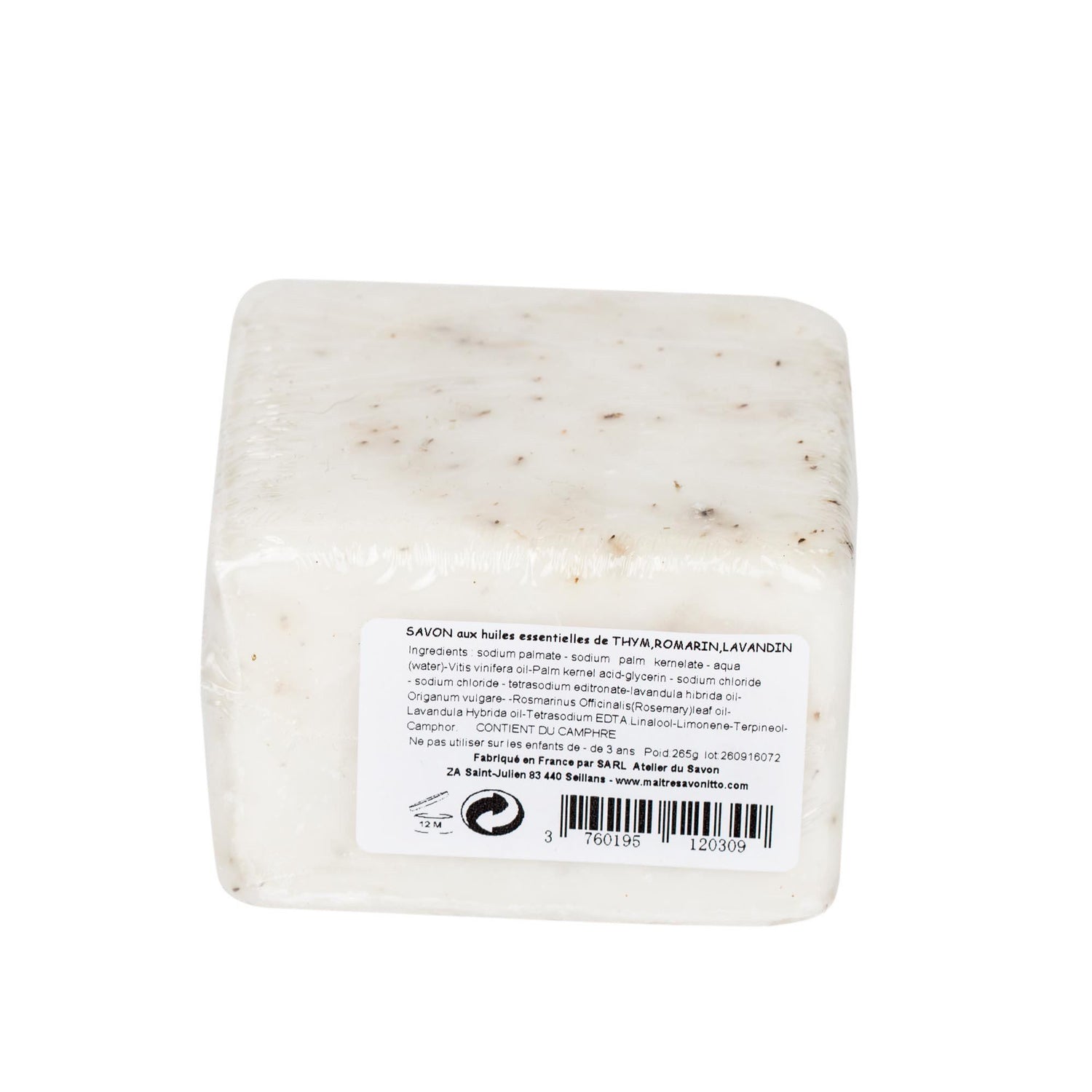 Maître Savonitto Soap Cubes Body Soap Maître Savonitto 